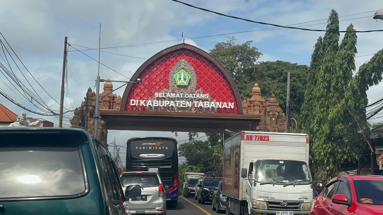 Noon Hour Towards Tabanan Bali Indonesia 