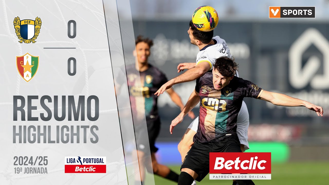Resumo: Famalicão 0-0 Estrela Amadora (Liga 24/25 #19)