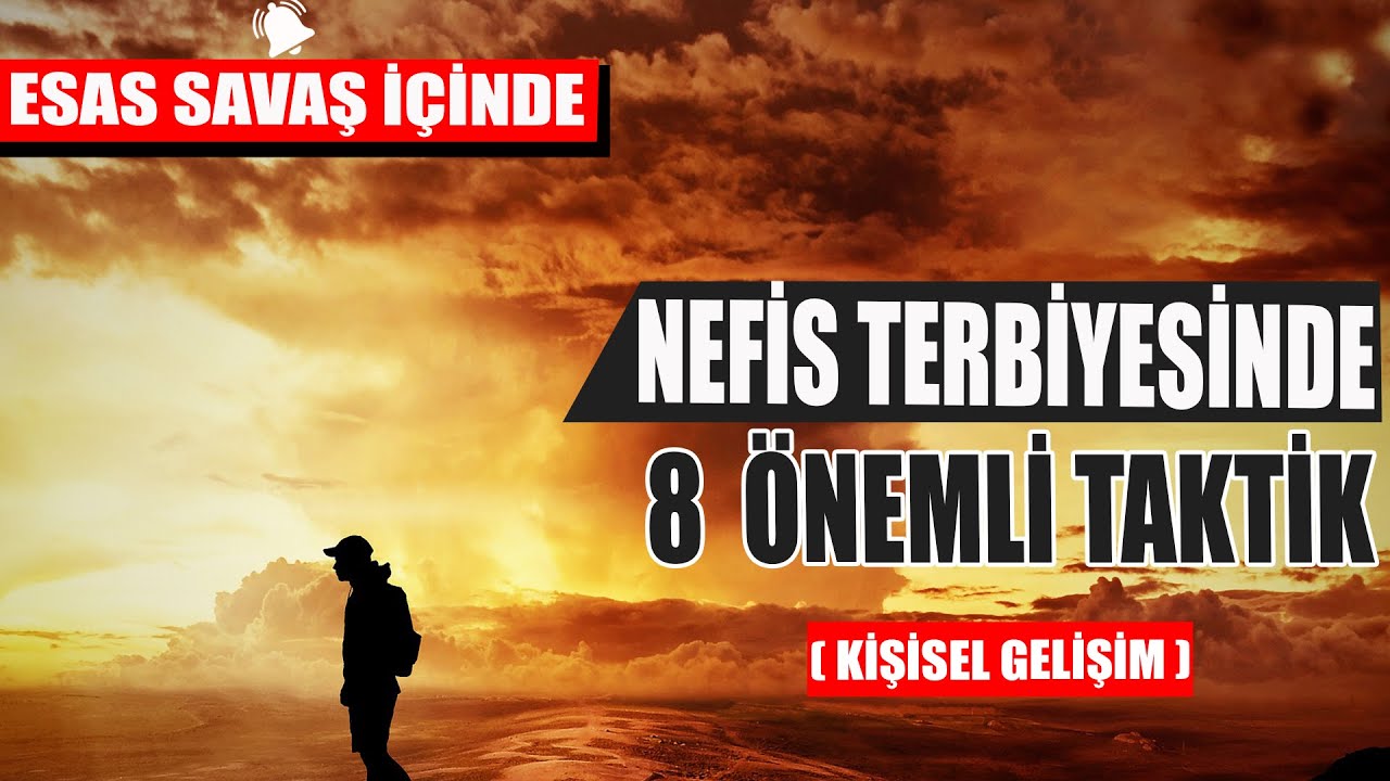 NEFSİN İLE MÜCADELEDE ETKİLİ 8 YÖNTEM !