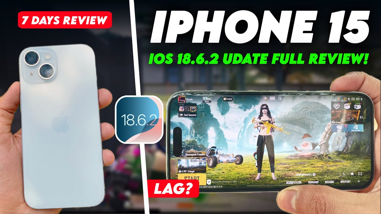 iPhone 15 on iOS 18.6.2 Update : BGMI Performance – Should You Upgrade?