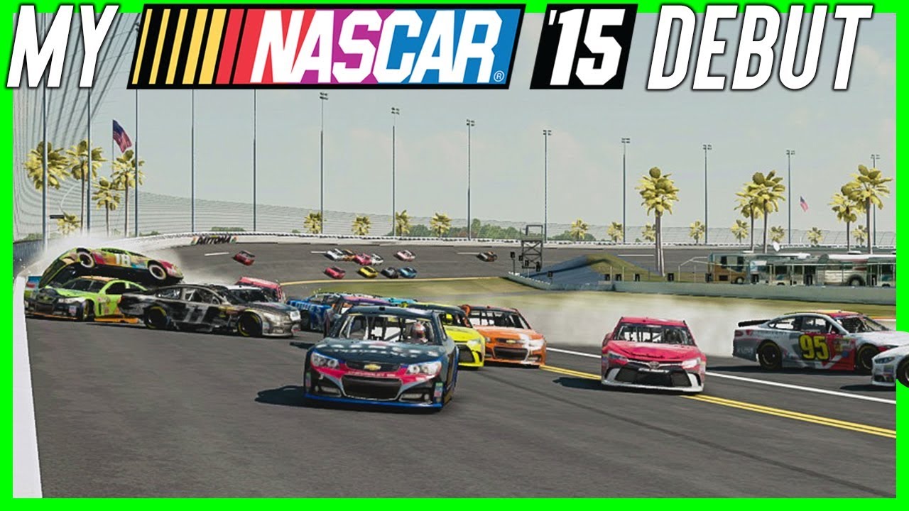 MY NASCAR '15 DEBUT! | NASCAR '15 Career Mode Ep. 1 | Daytona
