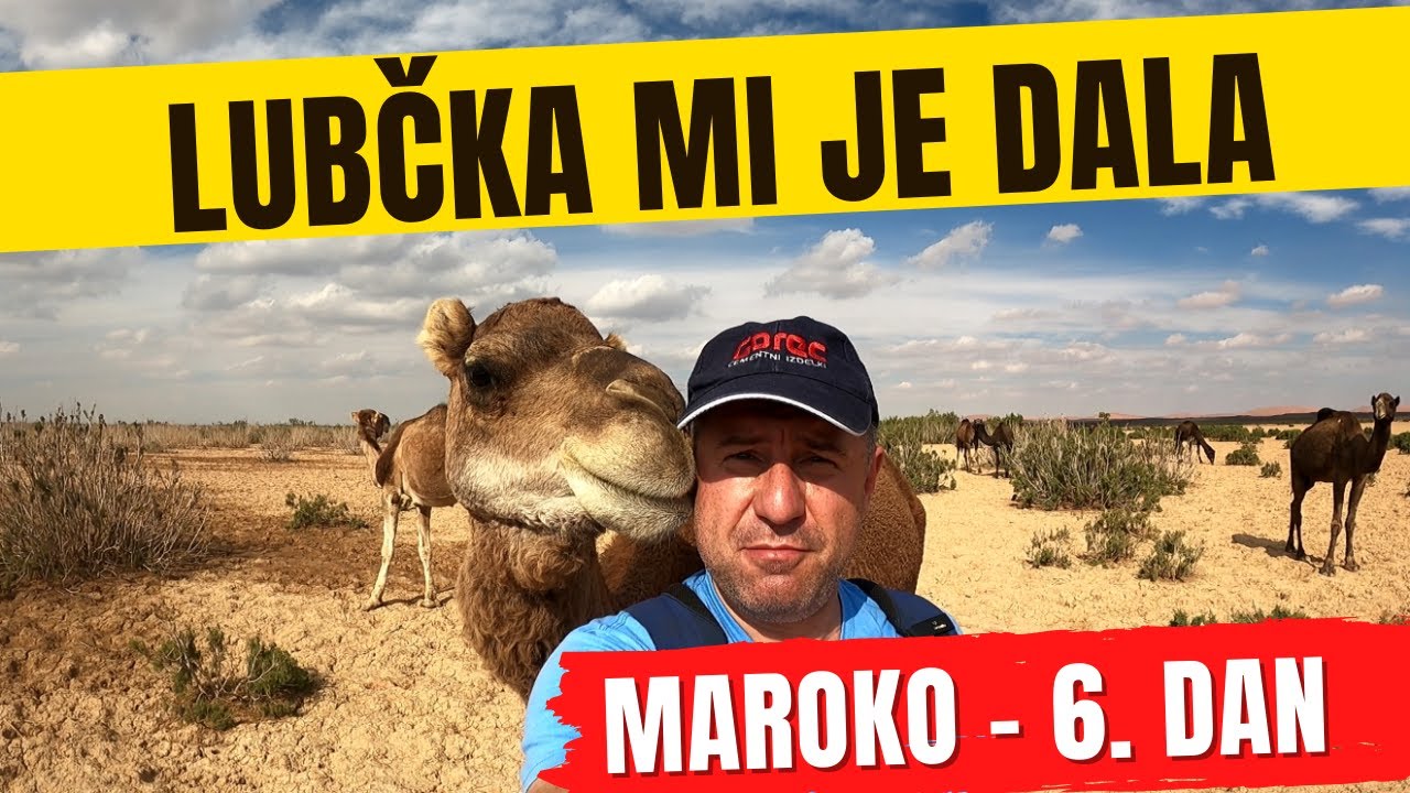 Lubčka mi je dala ❤️😀 - 6. dan potovanja po Maroku