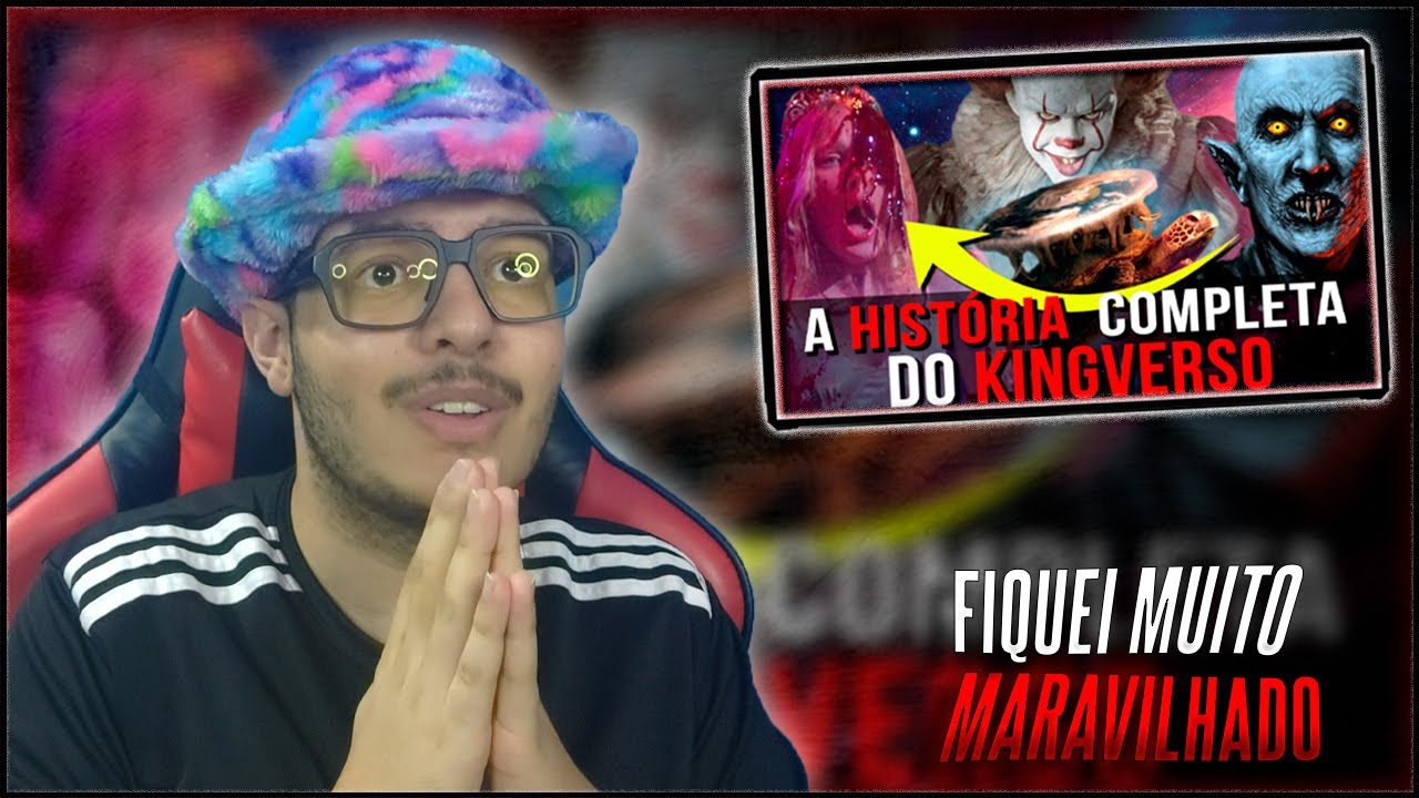 [REACT] AS 75 CONEXÕES DO MULTIVERSO STEPHEN KING: OS LIVROS QUE LIGAM CARRIE, PENNYWISE...