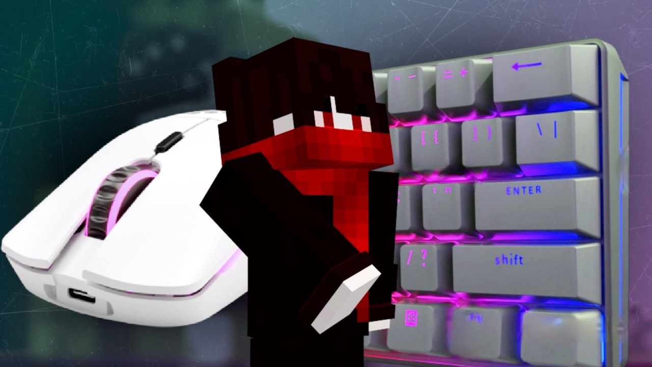 Hive Bedwars Keyboard & Mouse ASMR | 400FPS (Creamy Modded Keyboard)