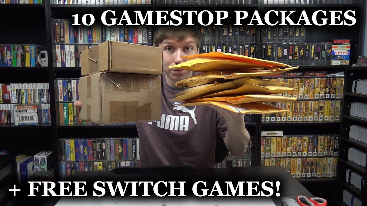 GAMESTOP BLACK FRIDAY PACKAGE UNBOXING! - bizzNES17