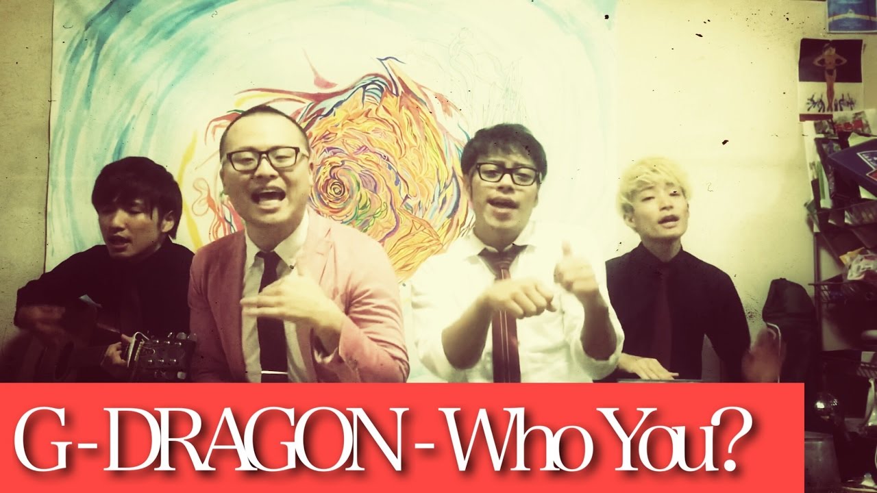 G-DRAGON / WHO YOU?（Trilingual cover）