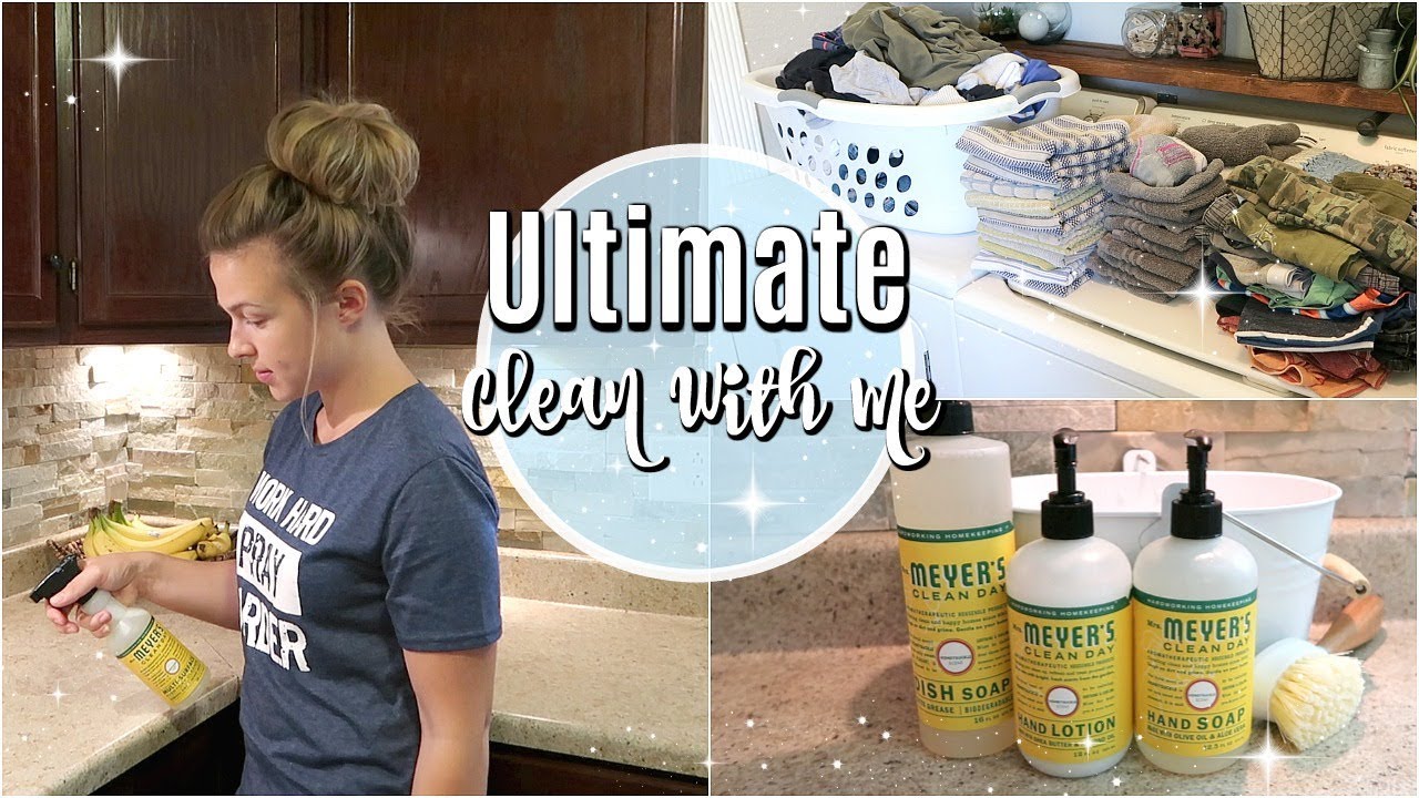ULTIMATE CLEAN WITH ME 2018 | EXTREME CLEANING MOTIVATION | SAHM