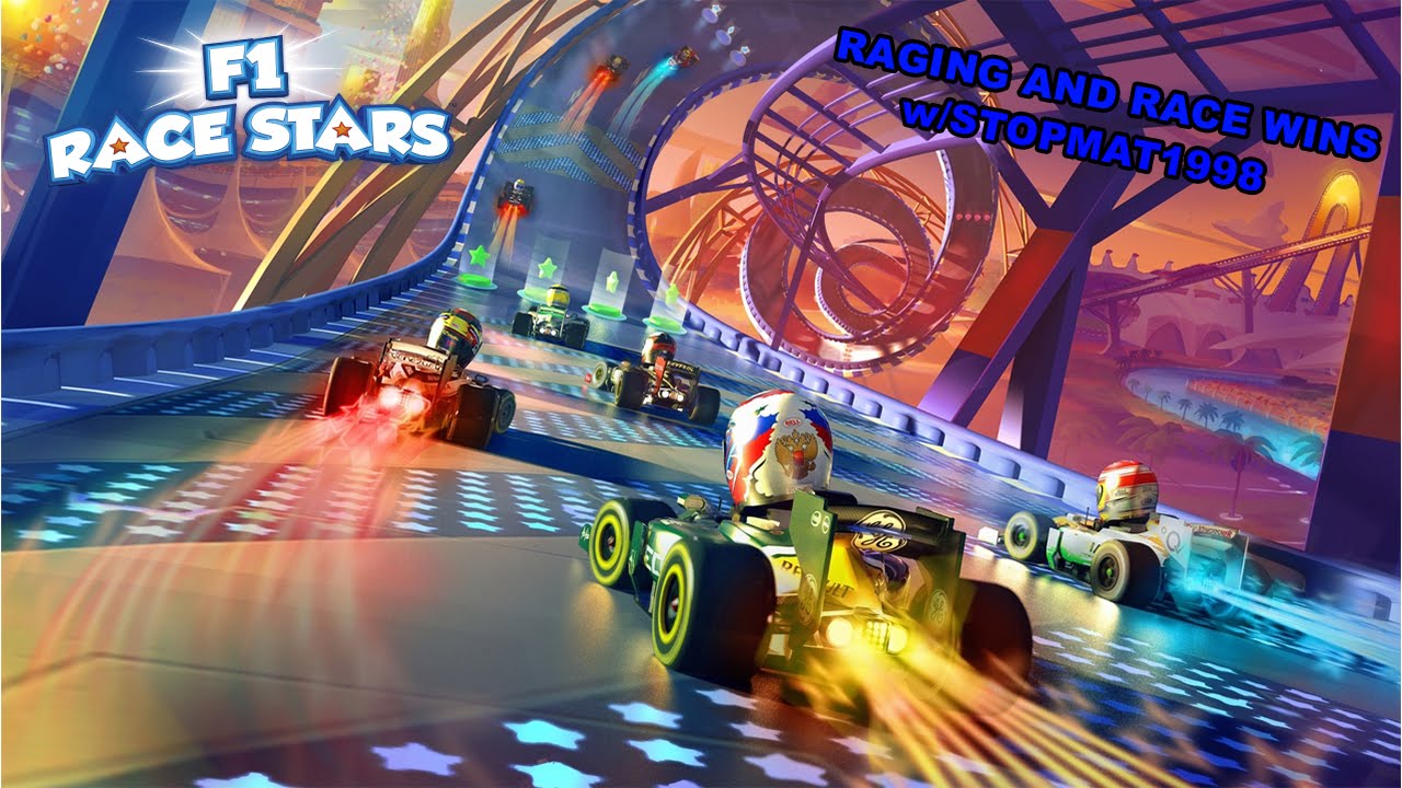 F1 Race Stars Funny Moments | Raging and Race wins (w/Stopmat1998)