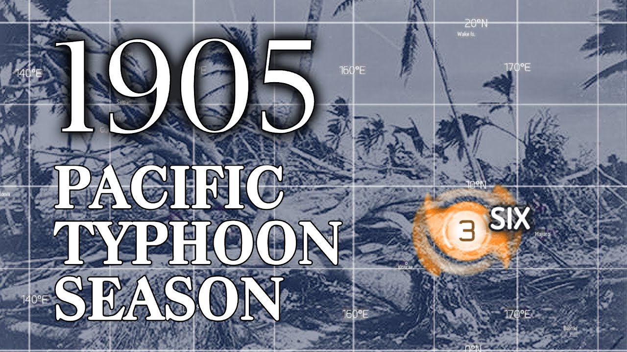 1905 Pacific Typhoon Season Animation