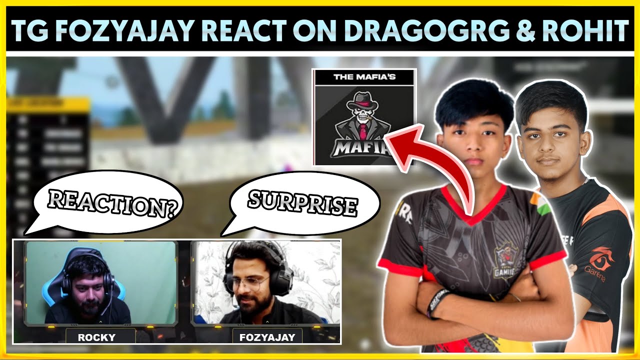 TG FOZYAJAY REACT ON DRAGO & ROHIT | Drago And Rohit Will Again Join TM  | ROHIT & DRAGOGRG IN TM 😮😱