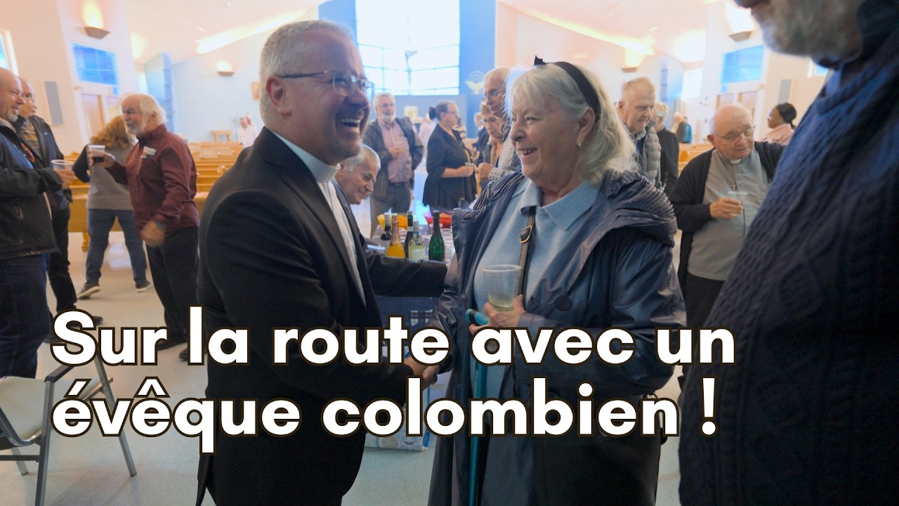 ⛪🚗 Un évêque sur la route + un pasteur au cœur proche =  une visite pastorale inoubliable