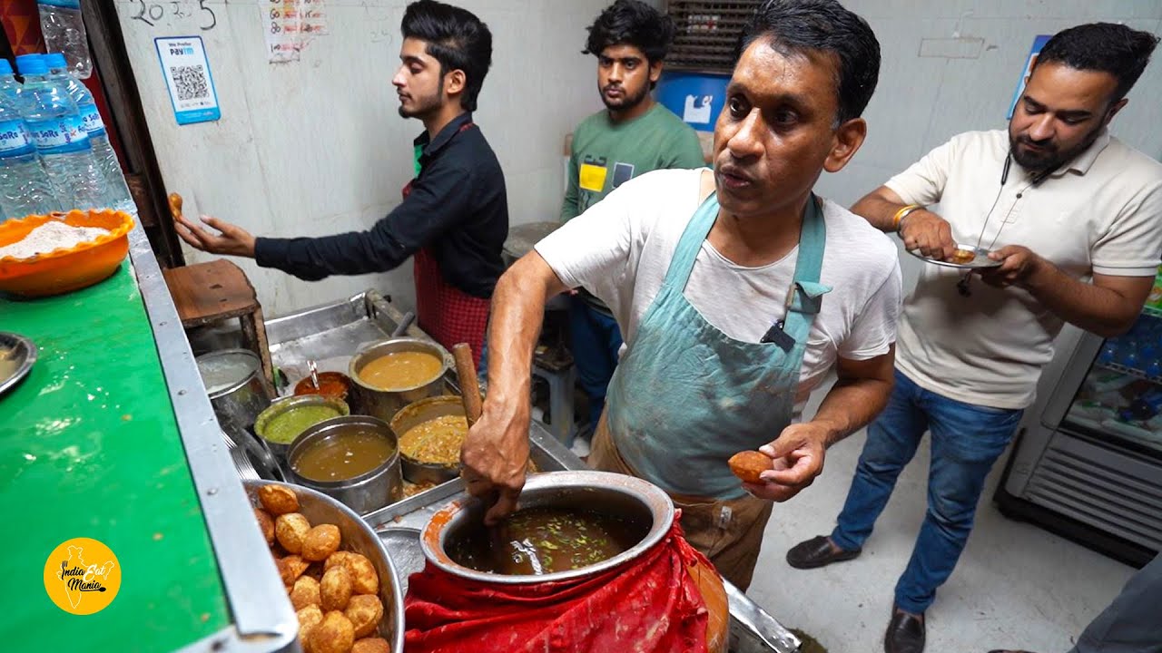 Famous Raju Gupchup Wala With 24 Flavours Panipuri Rs. 40/- Only l Nagpur Street Food