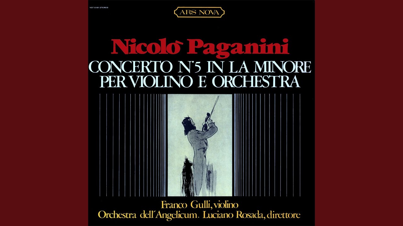 Niccolò Paganini: Sonata in E Minor Op. 3 No. 6