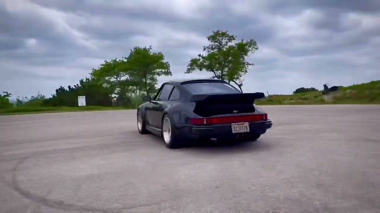 Having Fun With A 1986 Porsche 930 Turbo Slantnose.