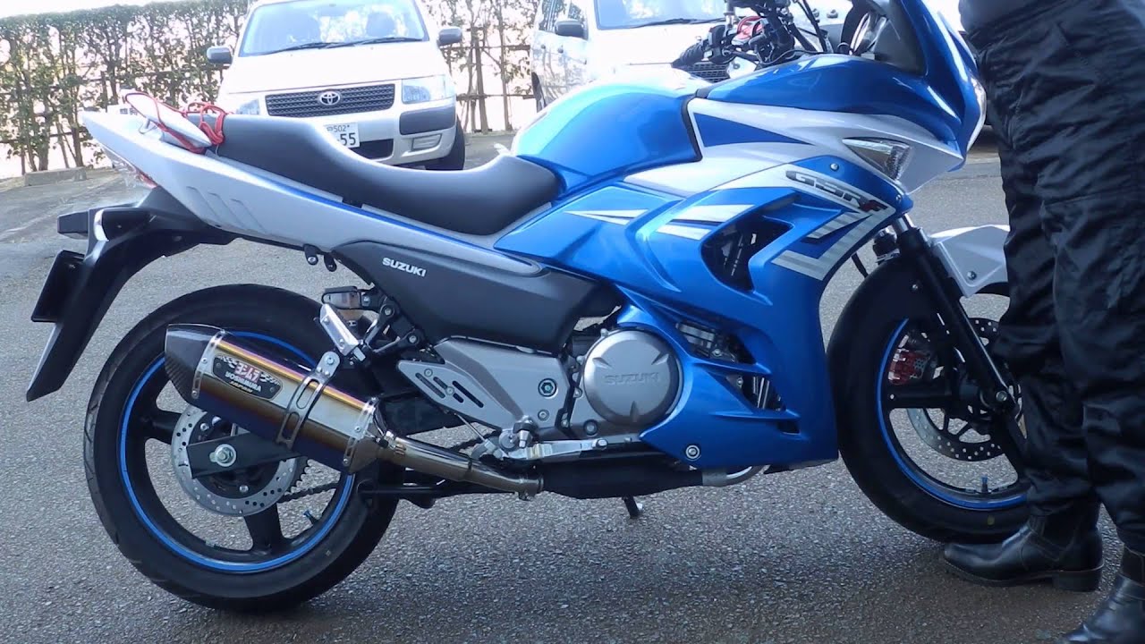 GSR250F　ヨシムラ　サイクロン EXPORT SPEC