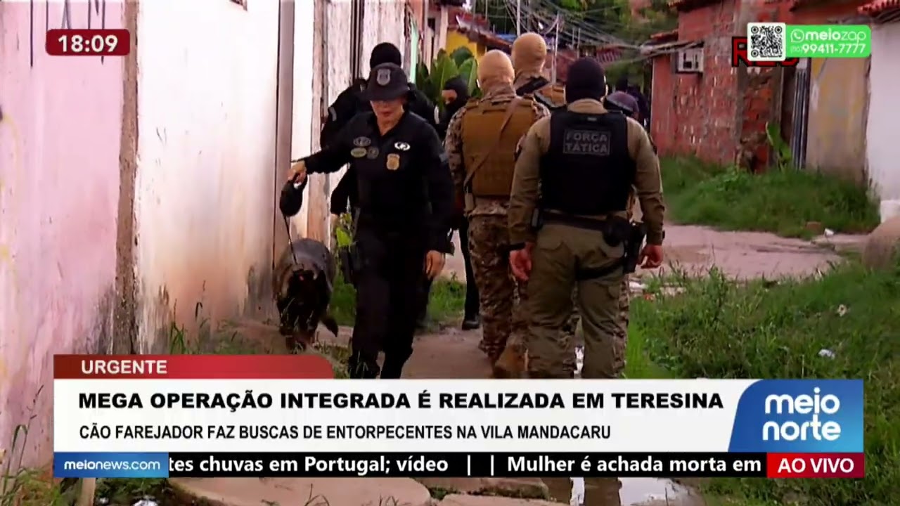 Mega Operação é realizada em Teresina | Patrulha