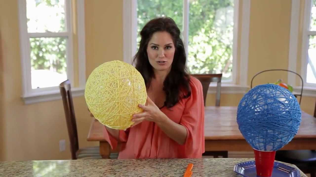 Tanya Memme DIY: Giant Yarn Eggs