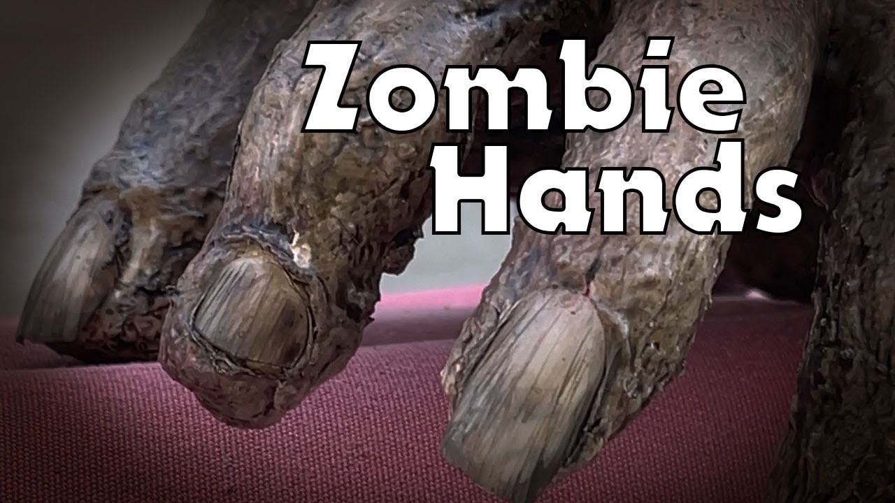 Make DIY Posable Zombie Hands
