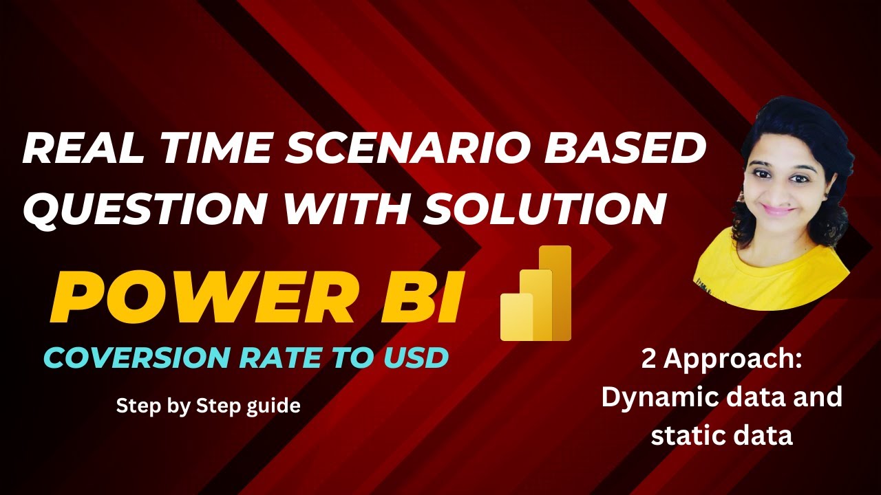 How to create consistent Sales Reports with Currency Conversion in Power BI|| Real time scenario
