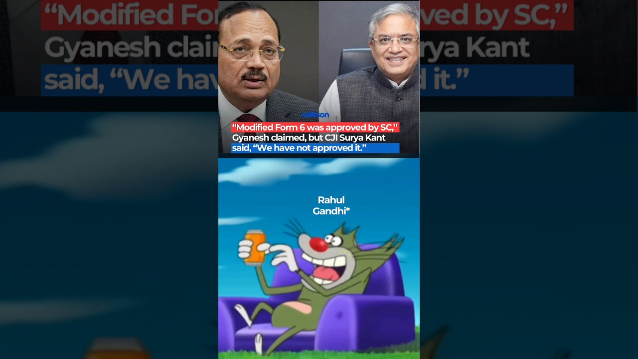 Gyanesh Kumar Claims Modified Form 6 Approved, CJI Surya Kant Clarifies