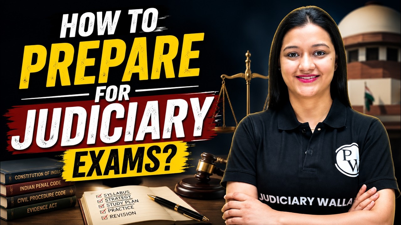 How To Prepare For Judiciary Exams 🎯| Judiciary Exam Preparation | Civil Judge | Judiciary By PW