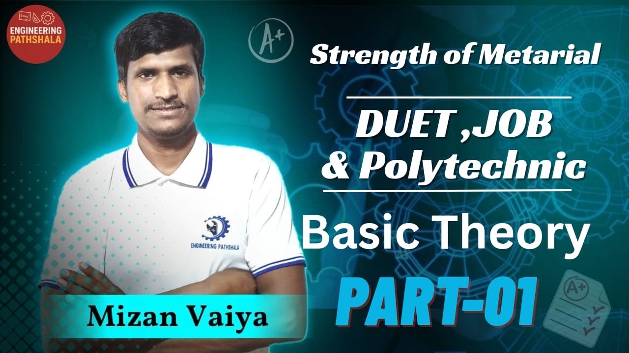 Strength of Material – বেসিক থিওরি (পর্ব–০১) | DUET, চাকরি ও পলিটেকনিক প্রস্তুতি