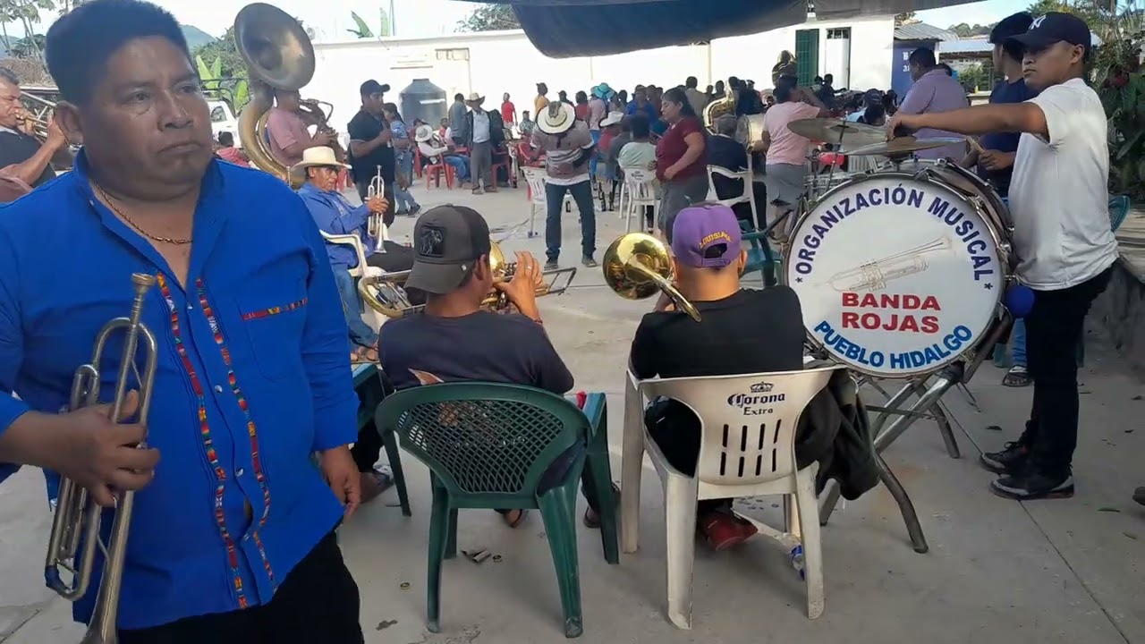 #Banda Rojas Fİesta en Pueblo Hidalgo 13 de Enero 2026