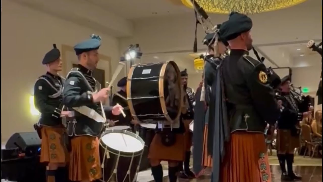 O’Sullivan’s March, Brian Boru’s March, Men of the West - Vancouver Regt. Irish Pipes & Drums