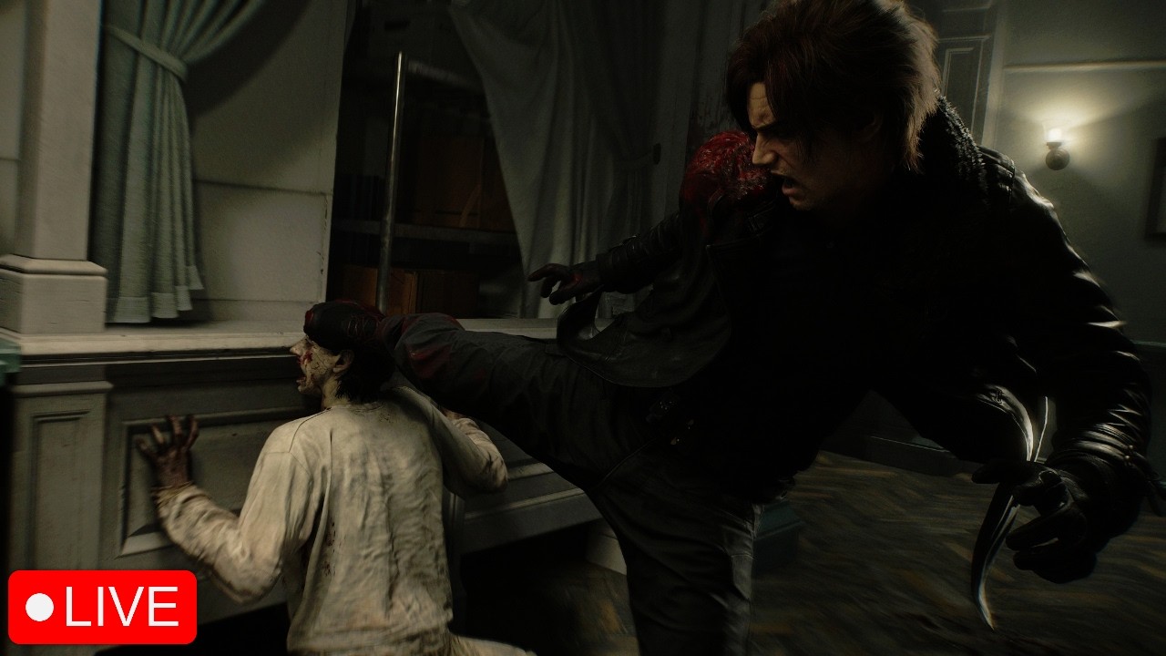 🔴LIVE - RESIDENT EVIL REQUIEM DAY 1 - LEON MUST DIE DIFFICULTY