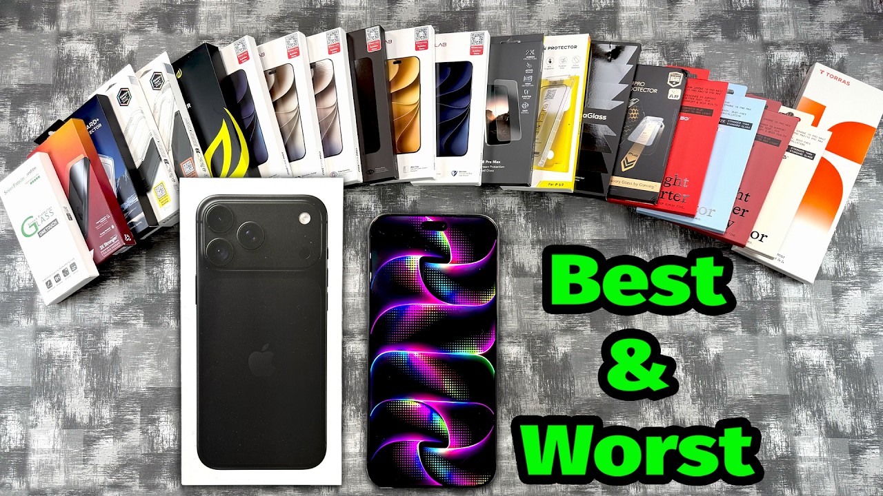 I Tested 21 iPhone 18 pro max Screen Protectors  &mdash;These Are the Best & Worst!