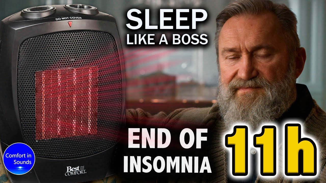SLEEP LIKE A BOSS, Defeat insomnia, Imposing heater sound to sleep deeply, white noise