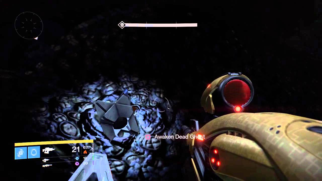 Destiny - Dead Ghost - The Traveler Grimoire Card (Moon - Shrine Of Oryx Mission)