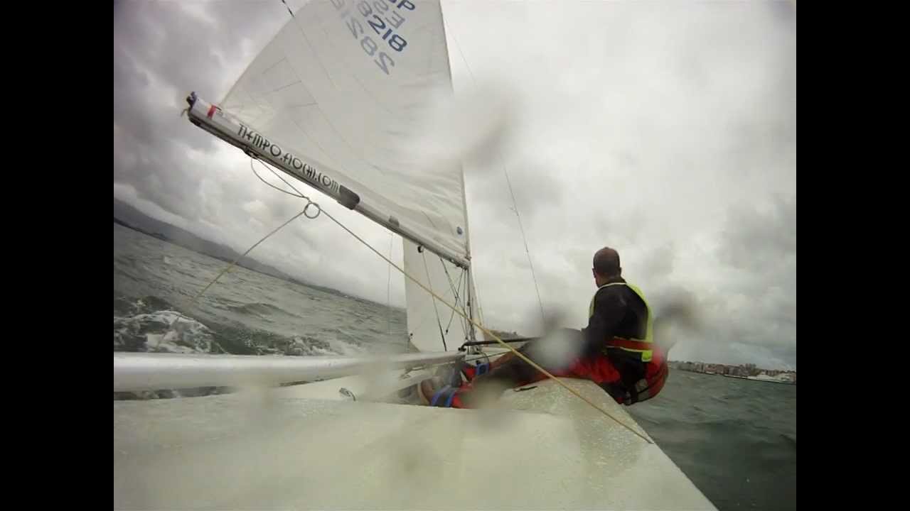 Snipe Sailing in Santander (18th  September 2011)