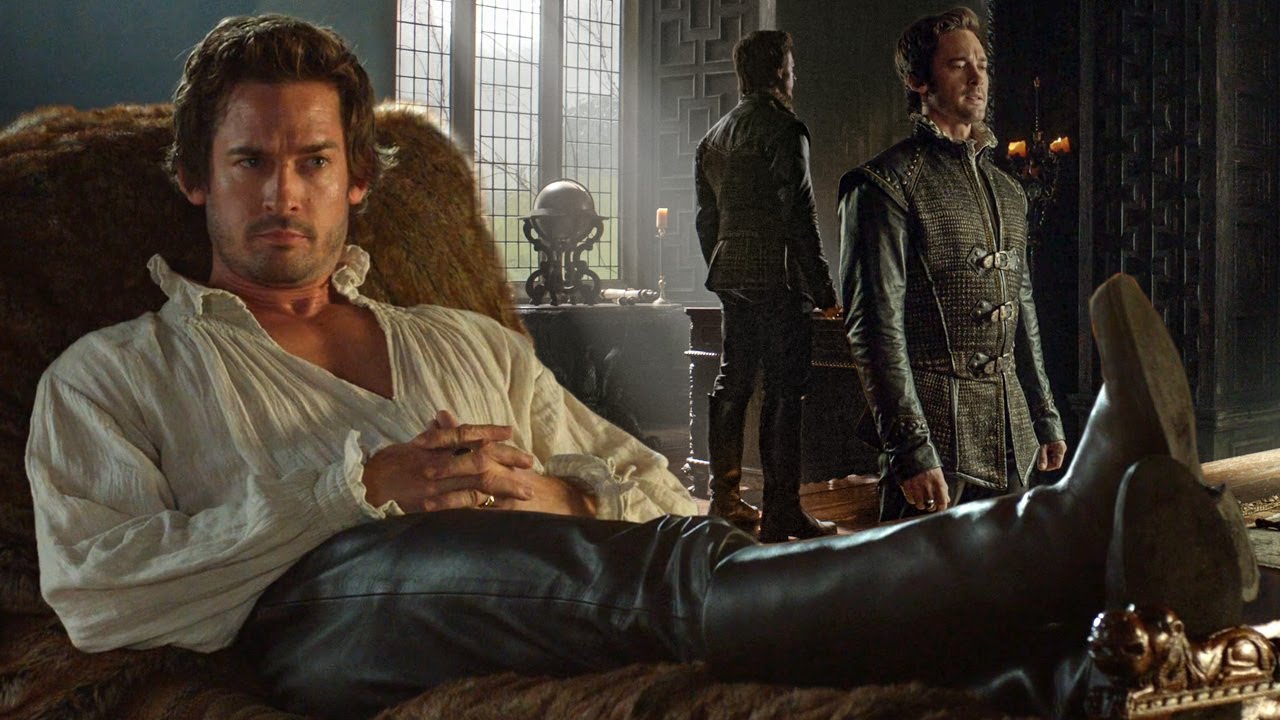 Men of “Reign”! Leather on Leather: Darnley