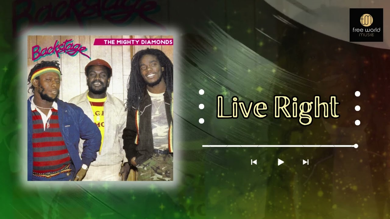 Live Right | The Mighty Diamonds | Backstage