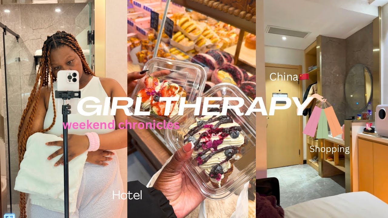 Girl Therapy💅| Hotel| China| Shopping|Galavanting| Food🩷🌸🎀Weekend Chronicles🩷International Student🩷🎀