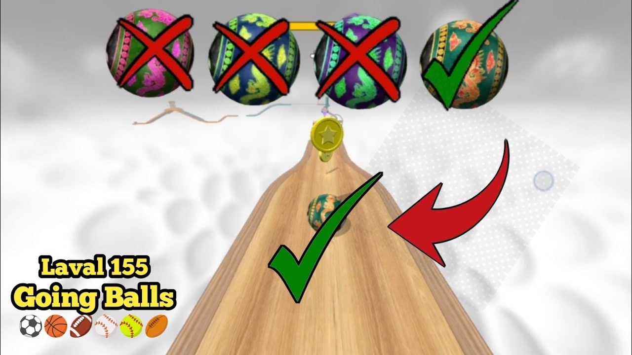 🏈Going Balls ; Super Speed Run Hard Walkthrough | Level 155 || los game || Arbaz Guru Gaming |