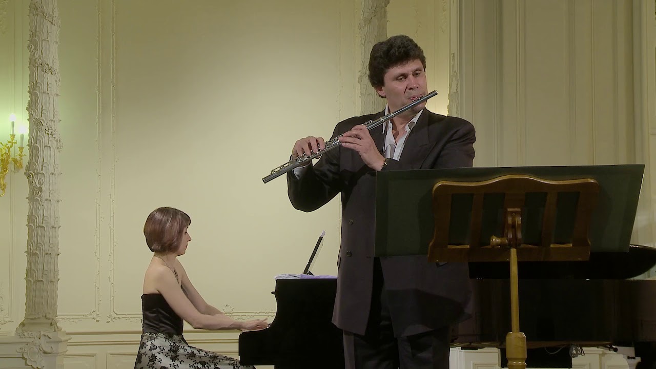 Vincent Lucas (flute) English Hall of St. Petersburg Music House 2018-06-16 Part 1