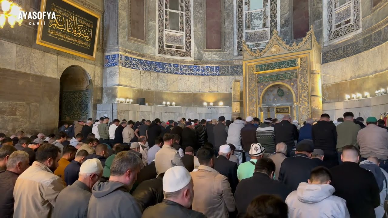 Ayasofya Cuma Namazı - İmam Mehmet Emin Ay (04.03.2025) | 4K