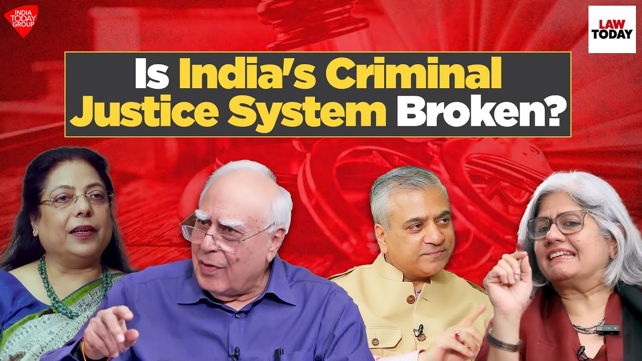 Is India's Criminal Justice System Broken? | Kapil Sibal, Mukta Gupta, Huzefa Ahmadi,Vrinda Grover