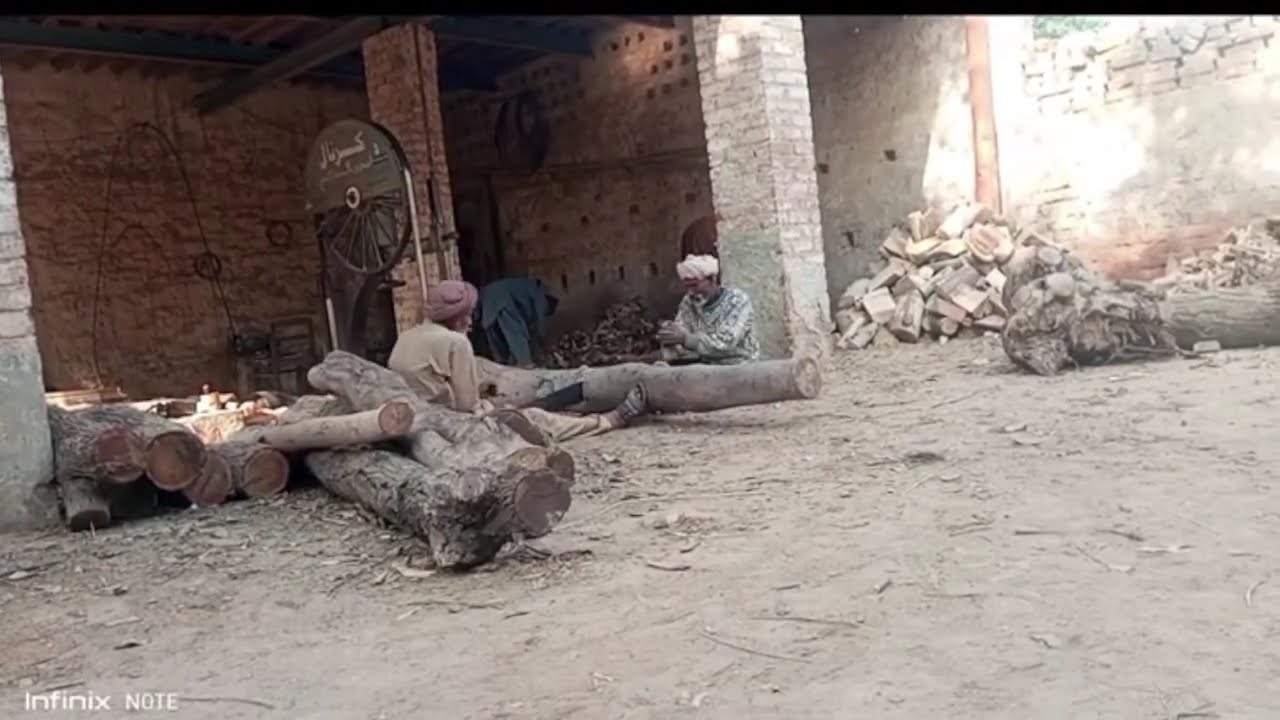 Wood developing procedure