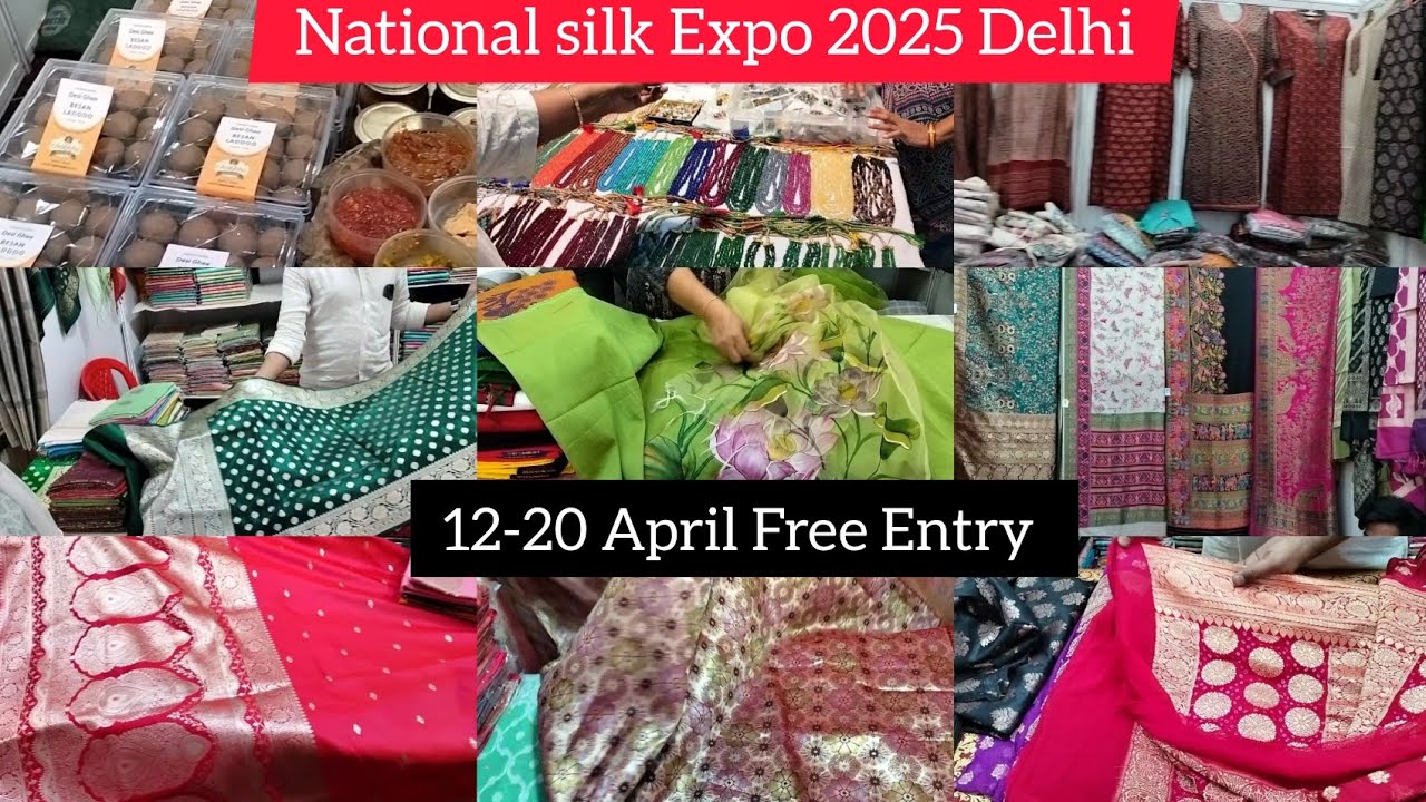 Silk Expo 2025 | National silk Expo Delhi | Constitution club of India silk Expo | Handloom Expo