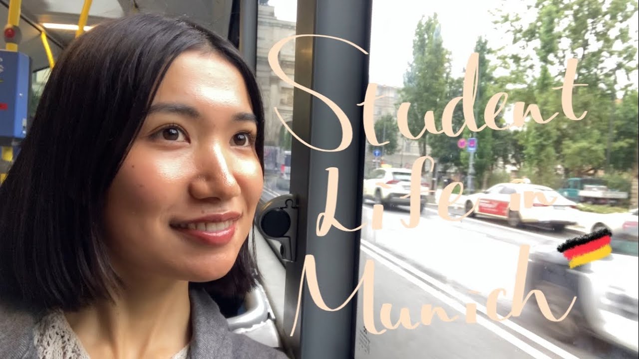 Uni day in Munich (cafeteria & LMU campuses)ミュンヘン大学の学食、キャンパス