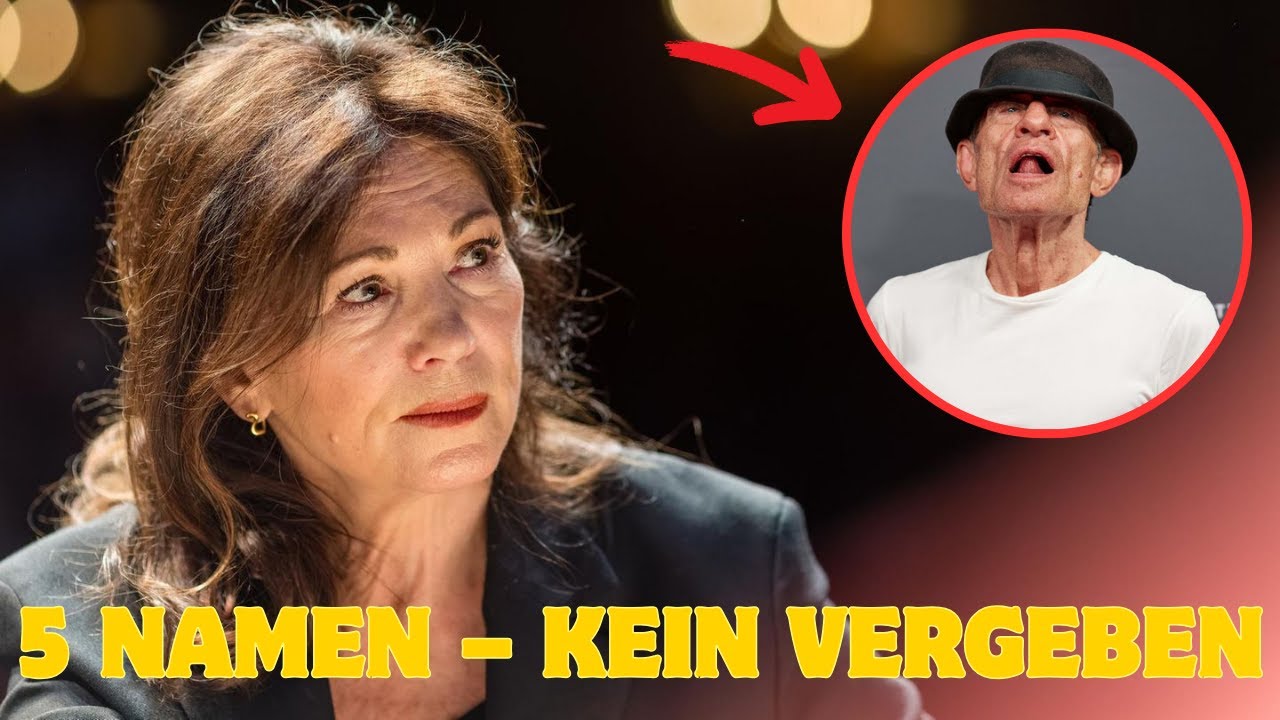 Leben im Schatten: Die geheimen f&uuml;nf Namen, die Iris Berben nicht vergeben kann