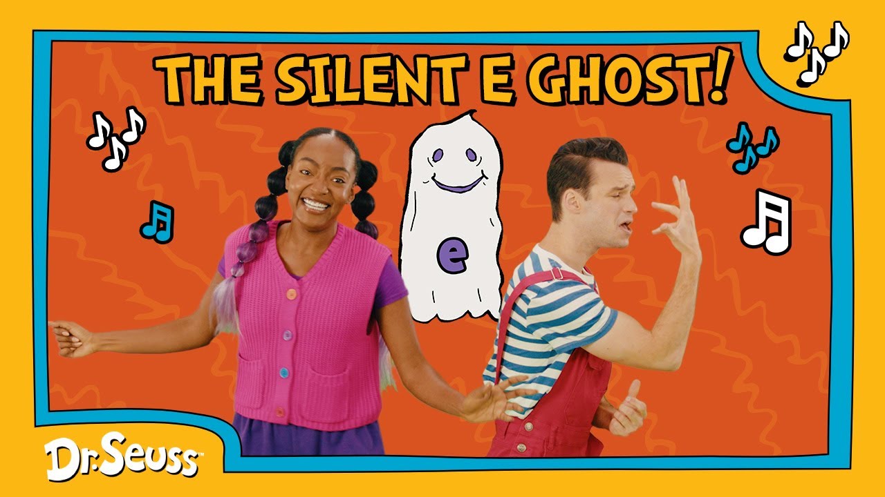 Tizzie and Ziggy Meet the Silent E Ghost! | Seuss Circle Time | Halloween | Dr. Seuss