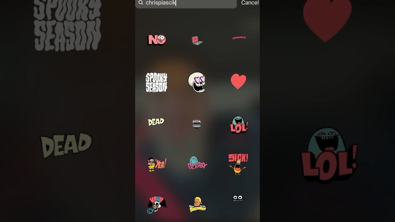 My Instagram Stickers!