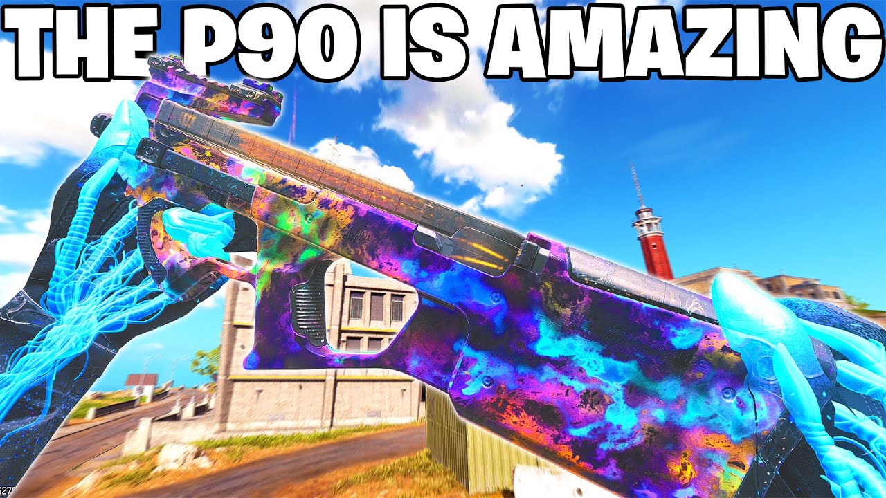 new P90 SMG is INCREDIBLE on Rebirth Island 😍 (Warzone)