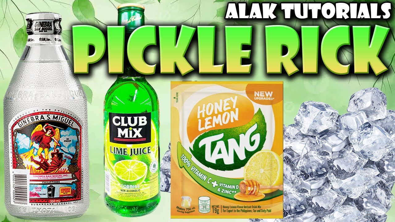 PICKLE RICK Gin MIX! Lime Juice + Melon Liqueur | Alak Tutorials 213