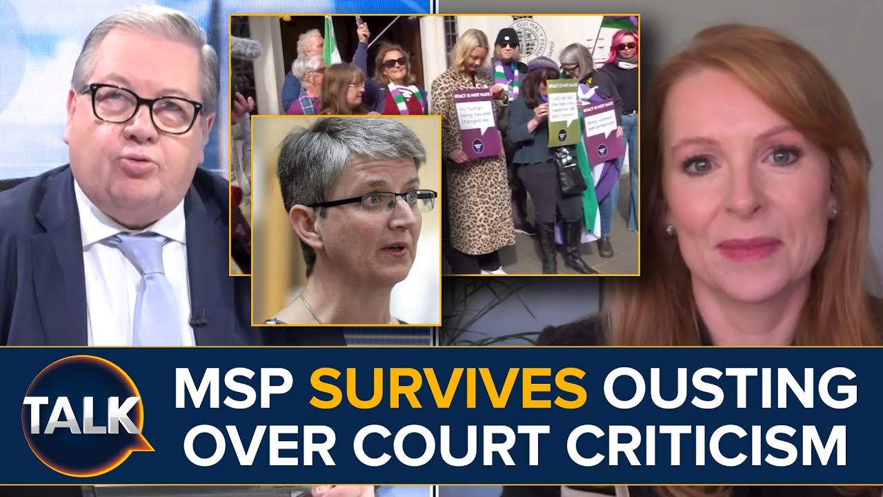 Green MSP SURVIVES Ousting Over Supreme Court Transgender Ruling Criticism