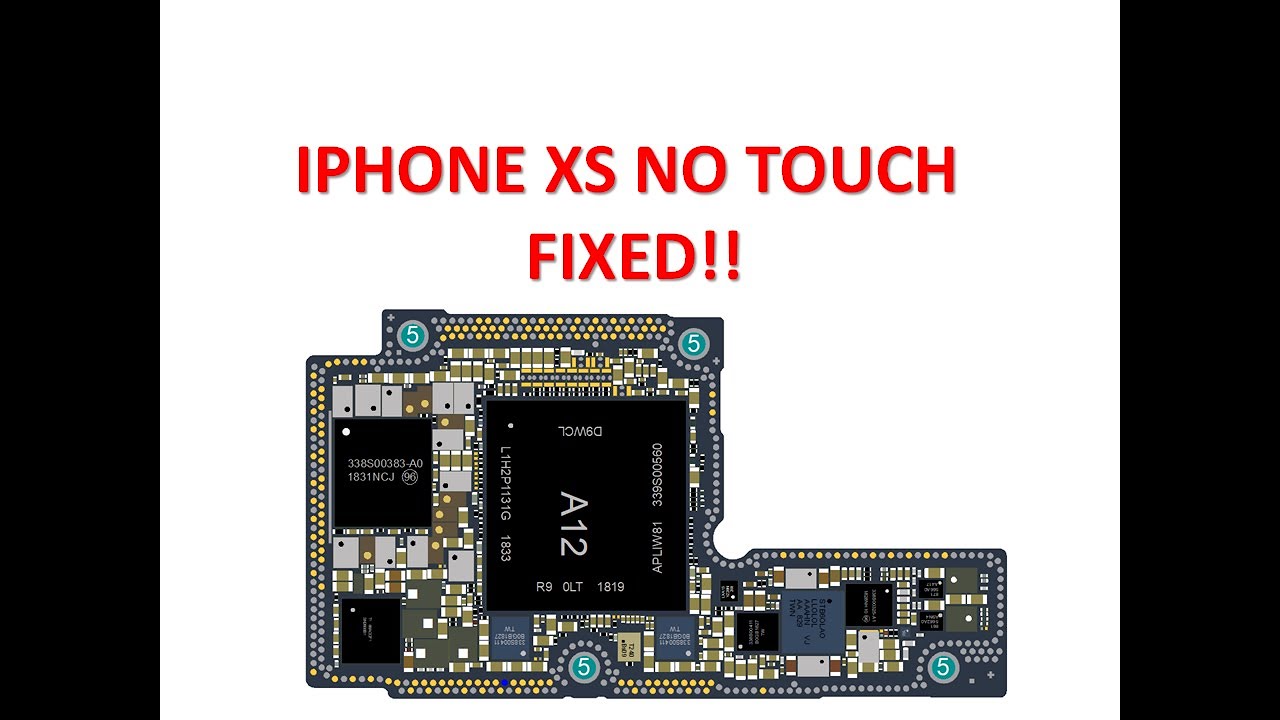 iphone xs not touch fixed